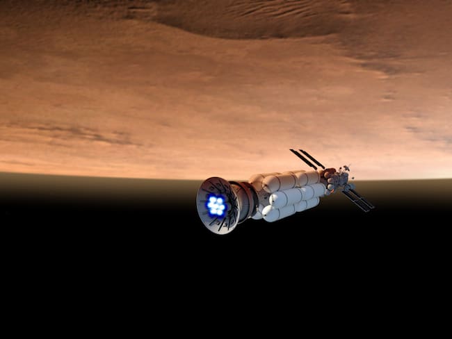 Imagen de referencia de Marte. / Vía Getty Images