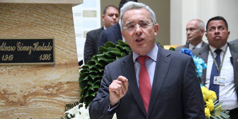 Senador Álvaro Uribe