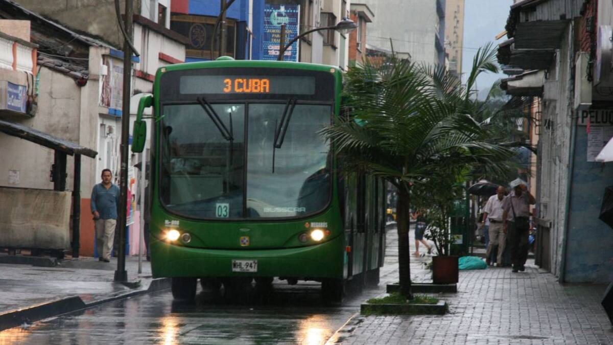 En Pereira no se implementará el pico y cédula en el transporte público