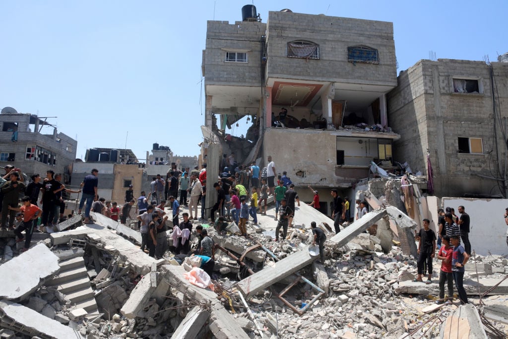 Franja de Gaza. Foto: Getty Images.
