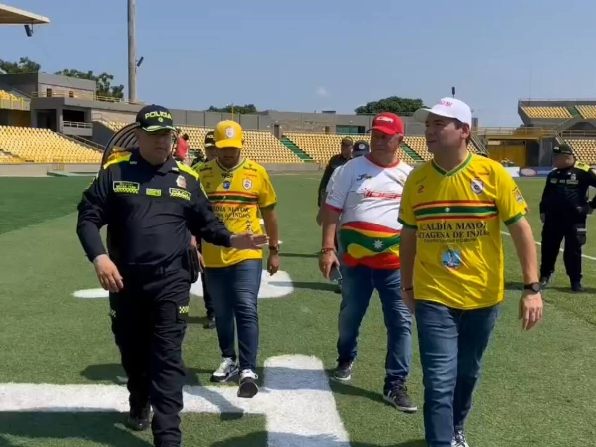 350 policías custodiarán el partido Real Cartagena vs Boca Juniors de Cali