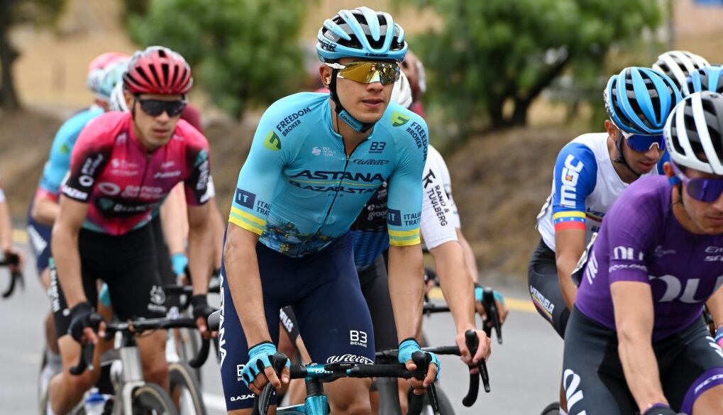 Harold Tejada en el Tour Colombia / Getty Images)