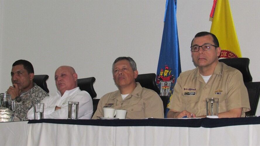 La Armada Nacional estableció planes conjuntos con la Dirección General Marítima y el gremio de pescadores. Foto: Armada Nacional