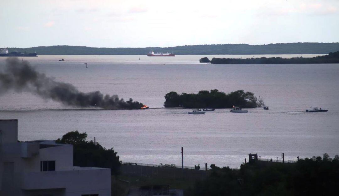 El percance no dejó heridos, solo daños materiales