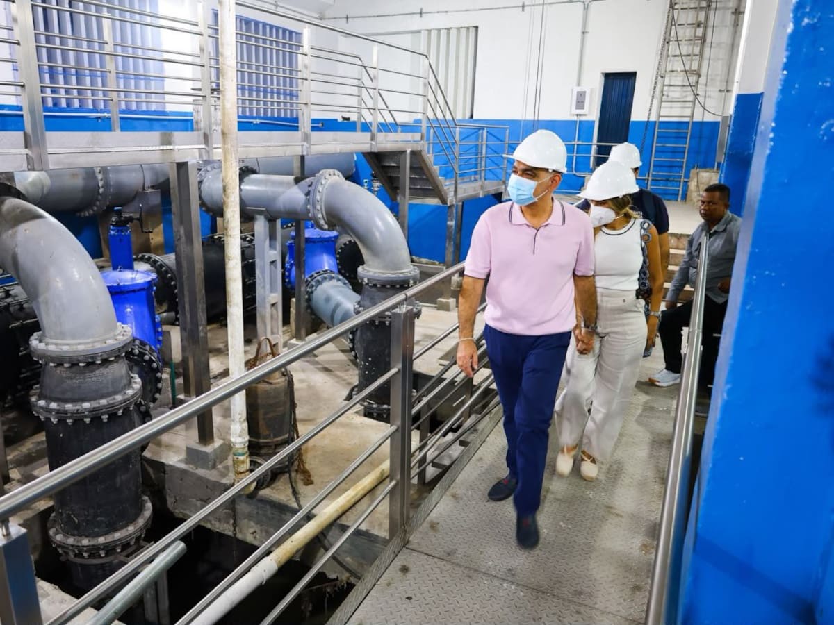 Entra en operación la rehabilitada EBAR Norte: clave para mejorar el alcantarillado en Santa Marta