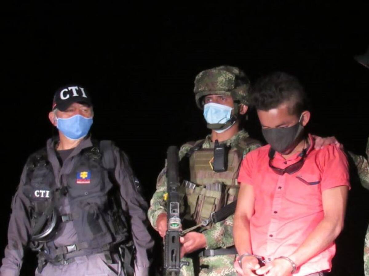 Cayó explosivista del Frente Ismael Ruiz