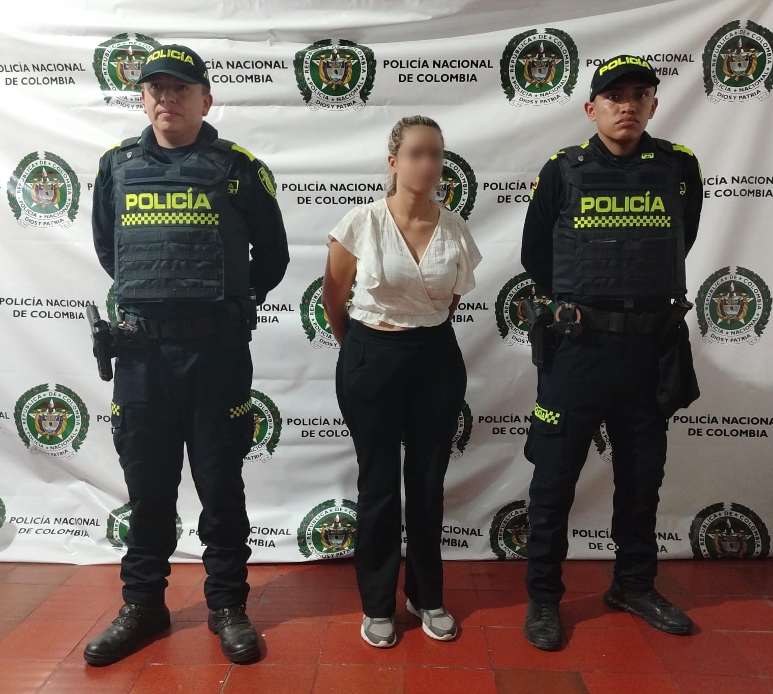 participado en el hurto de más de $2.600.000 millones de pesos. Foto Policía Huila.