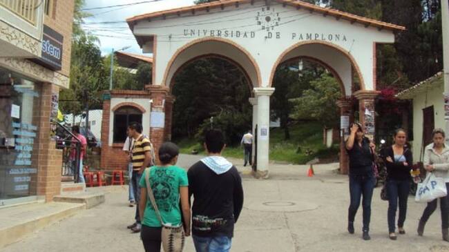 Universidad de pamplona.