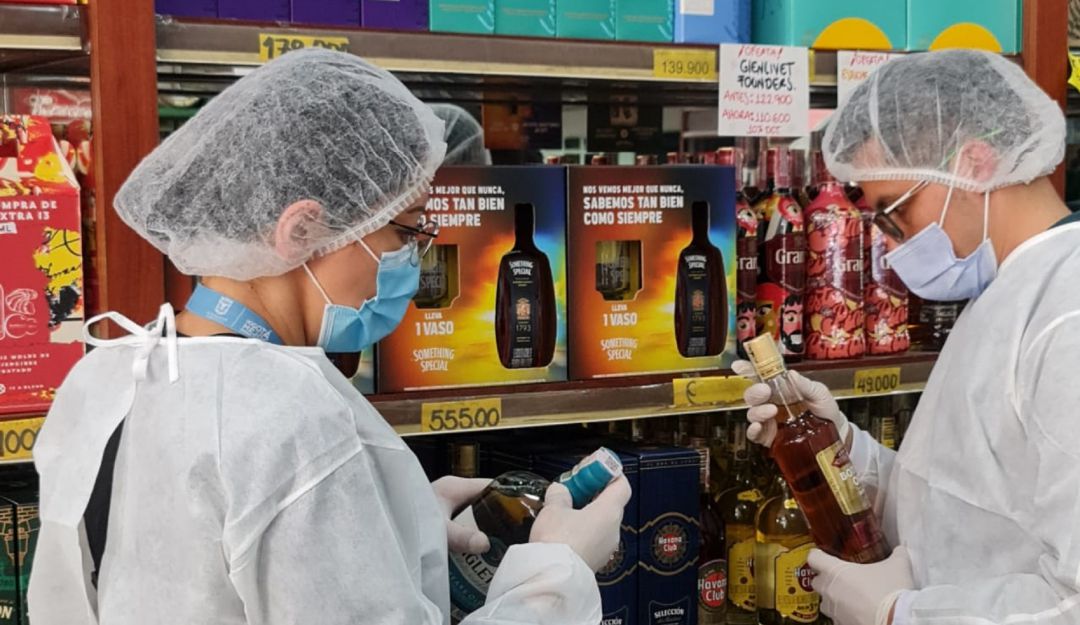 Intensifican operativos de control a bebidas alcohólicas y alimentos