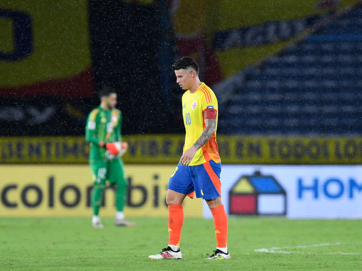James Rodríguez, tras la derrota ante Ecuador: Perdimos por una huevo...