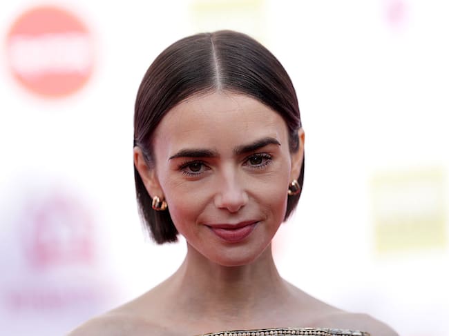 Lily Collins attending A King's Trust Celebration at the Royal Albert Hall, London, to mark the 50th anniversary of the charity. The King's Trust, formerly known as The Prince's Trust, helps those from disadvantaged communities and those facing adversity by supporting them to build the confidence and skills to live, learn and earn. Since the Trust was founded by The King, as Prince of Wales, in 1976 it has helped more than a million young people across the UK. Picture date: Saturday May 9, 2026. (Photo by Yui Mok/PA Images via Getty Images)