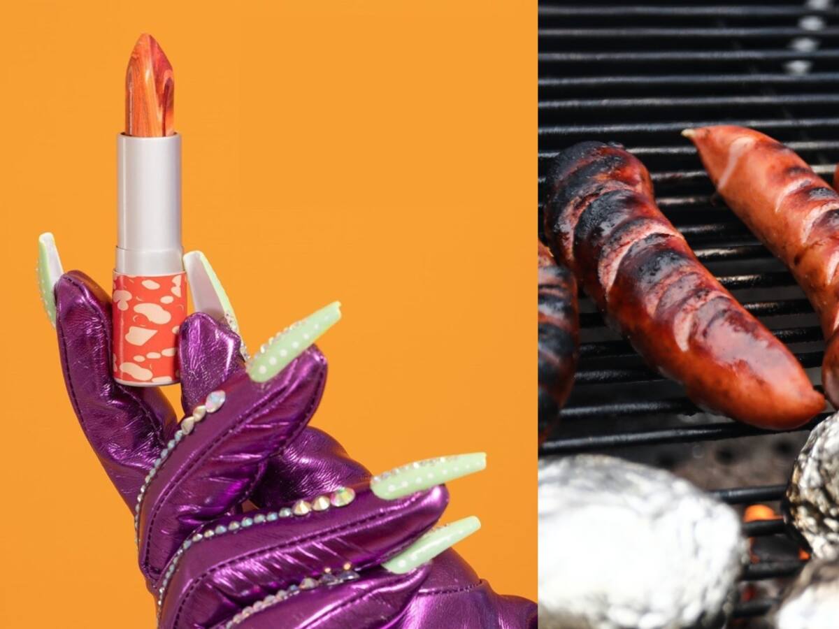 Lanzan labial con olor y sabor a chorizo en la Semana de la Moda de Madrid