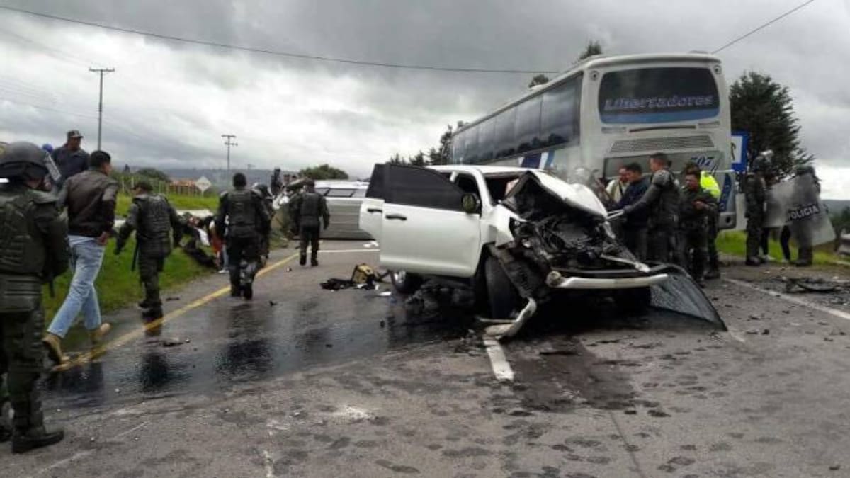 Gobernador de Boyacá fue sometido a cirugía tras accidente en vía Tunja –Duitama
