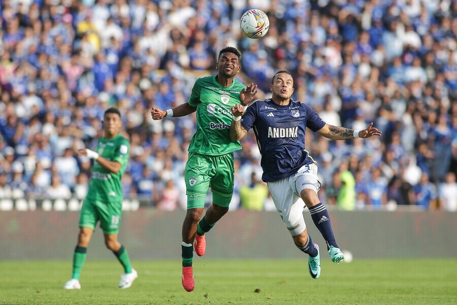 Duelo de Liga entre Millonarios y Equidad en Liga / Colprensa