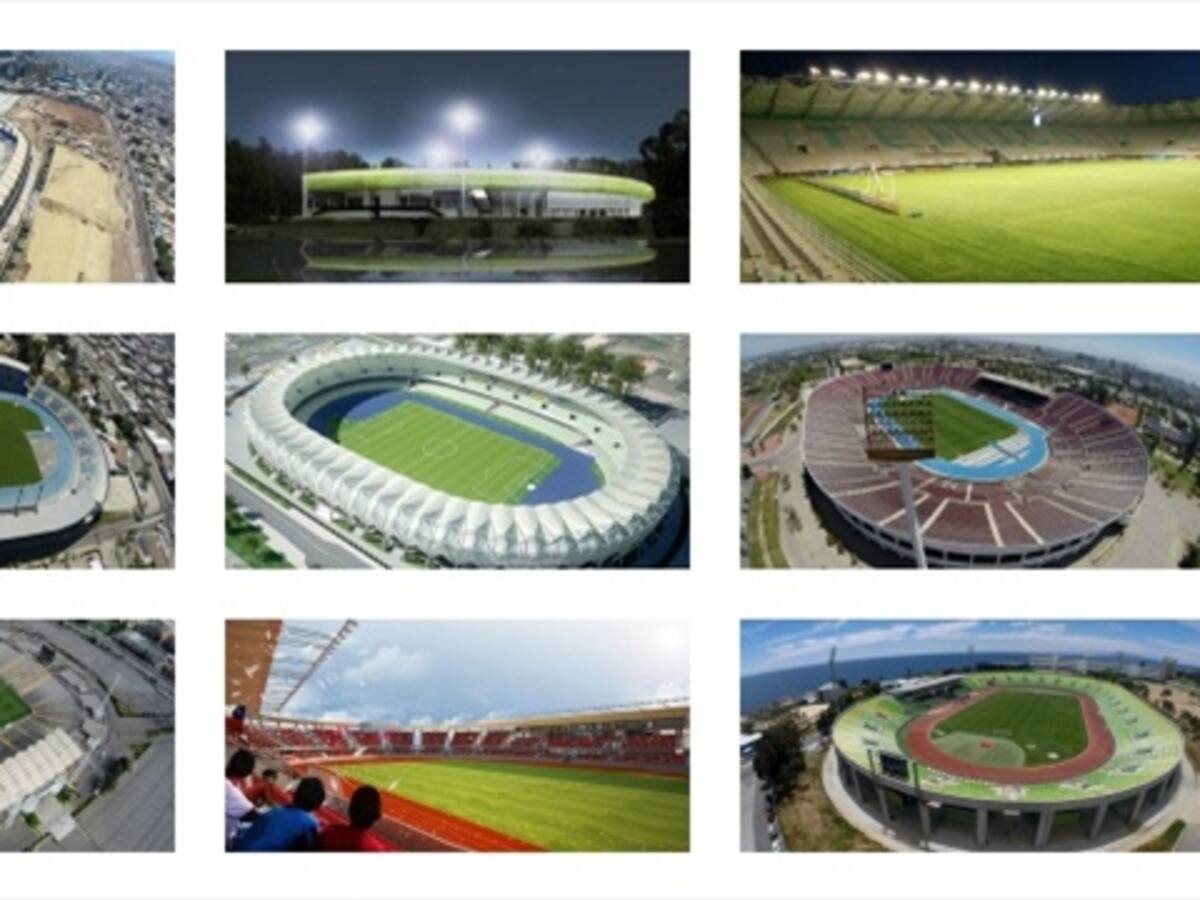 Sedes de la Copa América Chile 2015