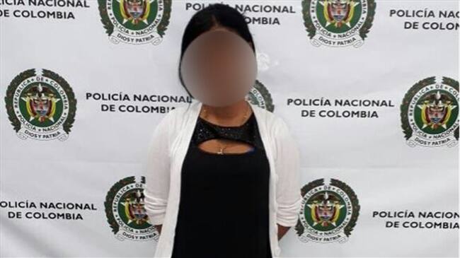 Capturan en el aeropuerto de Cali a una mujer con cocaína en sus genitales. Foto: Policía antinarcóticos