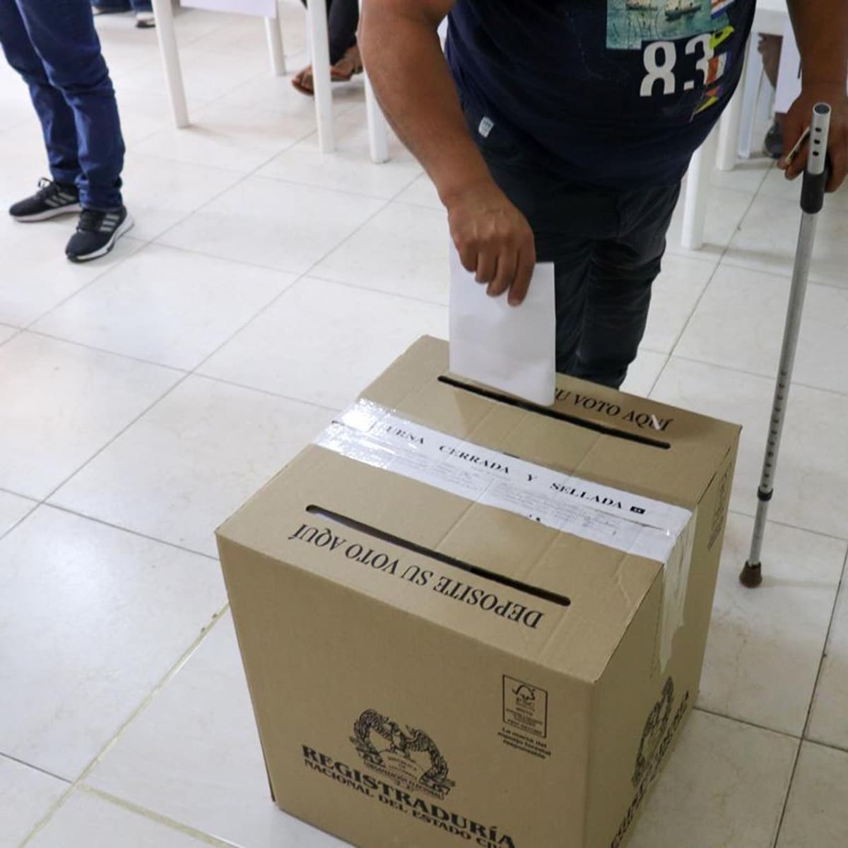 Votos por candidatos que renunciaron, como Caicedo y Murillo, serán clasificados como “no marcados”