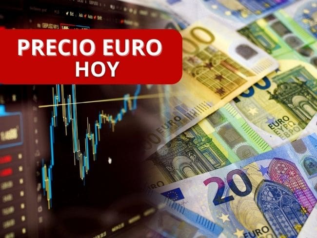 Precio EURO HOY // Tabla de inversiones del euro // euros // Getty Images