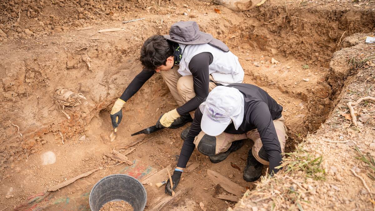 Unidad de Búsqueda de Personas Desaparecidas intervino cementerio de Cabrera Cundinamarca