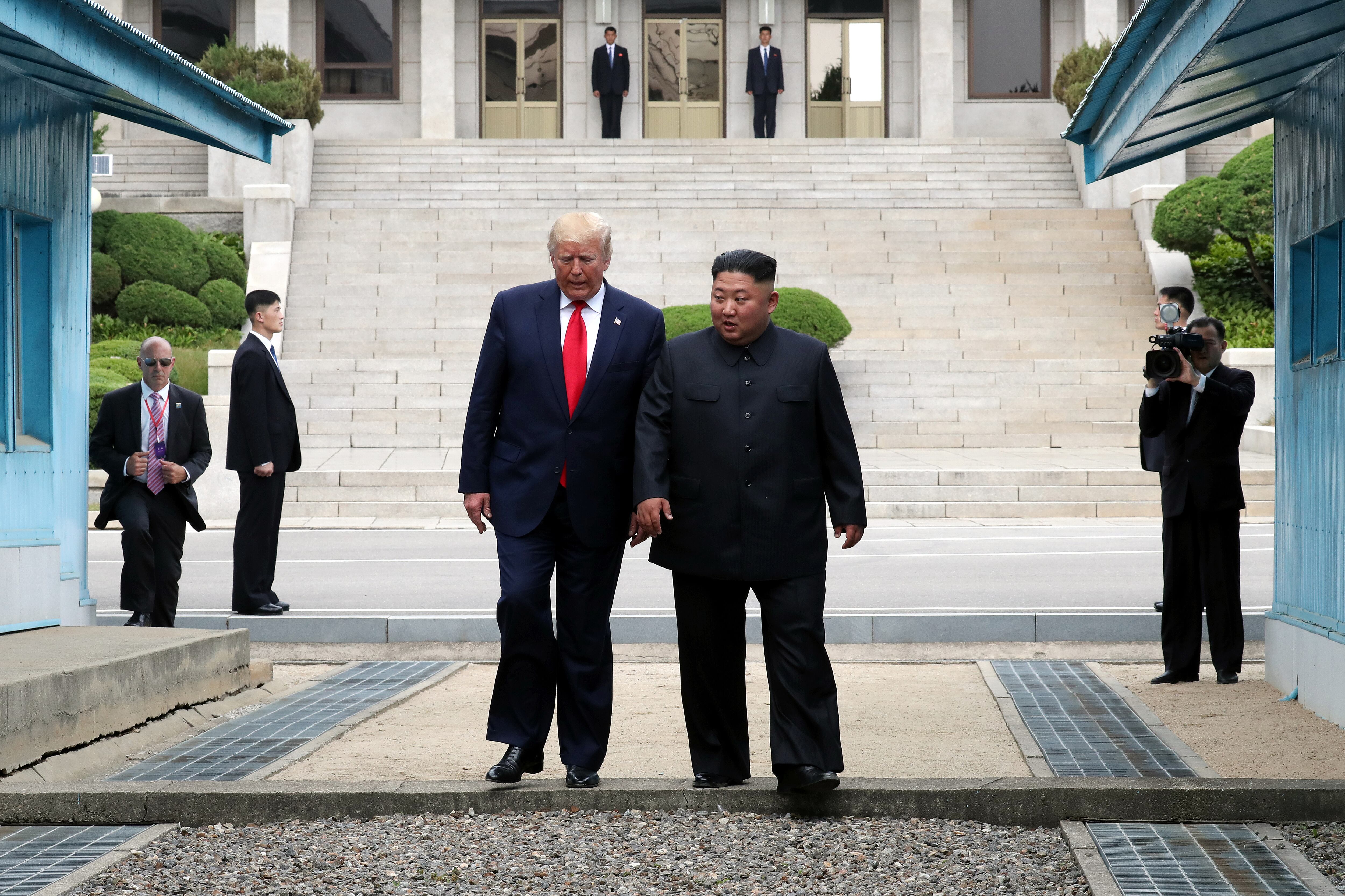 PANMUNJOM, SOUTH KOREA. Imagen tomada de Getty Imagenes (Crédito: Handout / Handout)