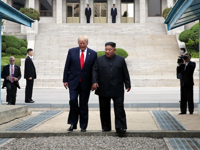 PANMUNJOM, SOUTH KOREA. Imagen tomada de Getty Imagenes (Crédito: Handout / Handout)