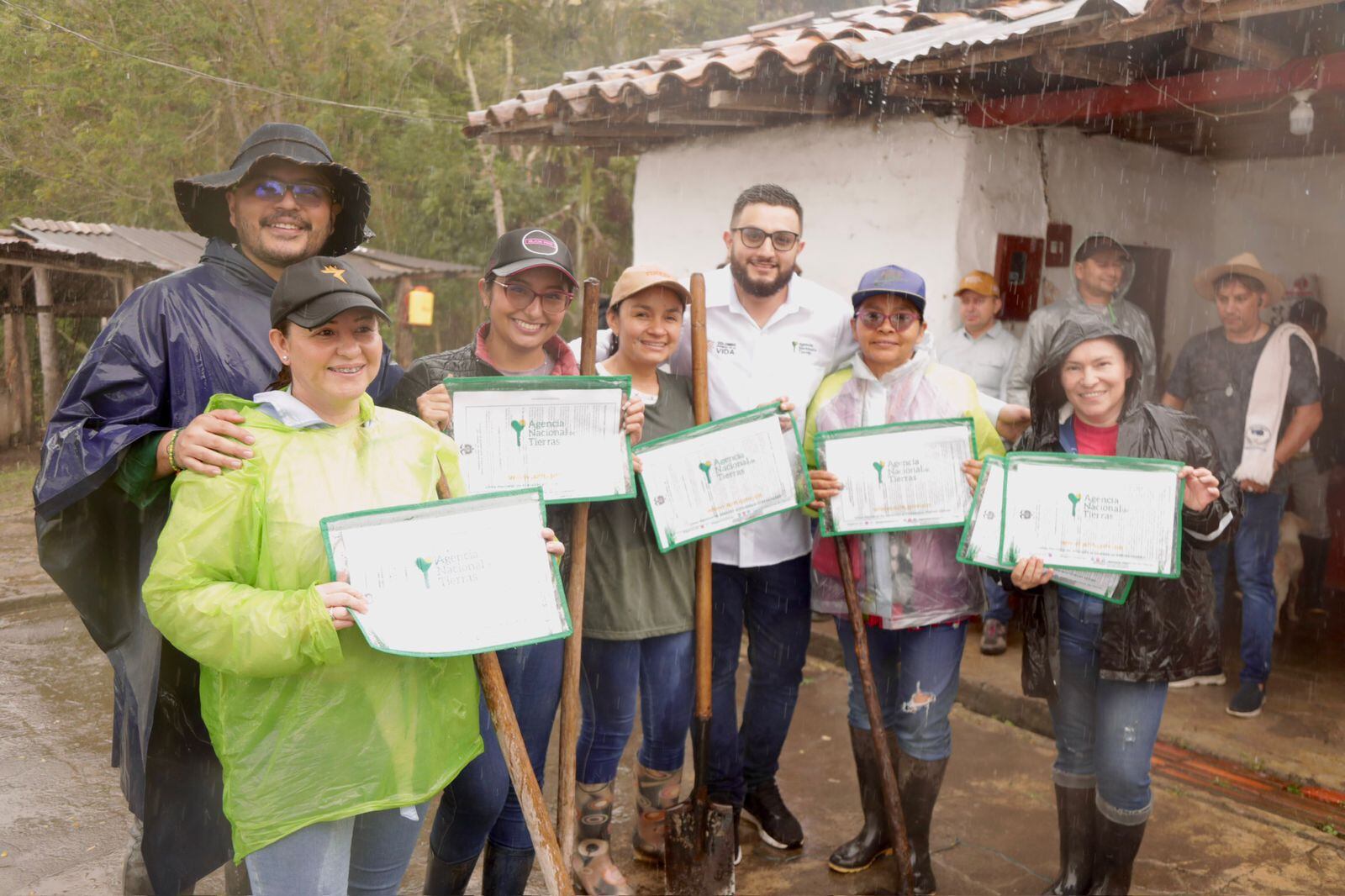 Productoras de café en el Huila.
