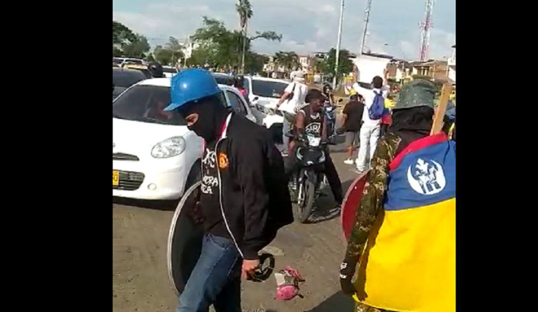 Bloqueo en Puerto Rellena 