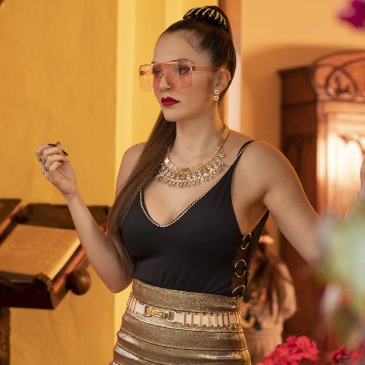 Imponente look de Lina Tejeiro en premios India Catalina: se llevó elogios