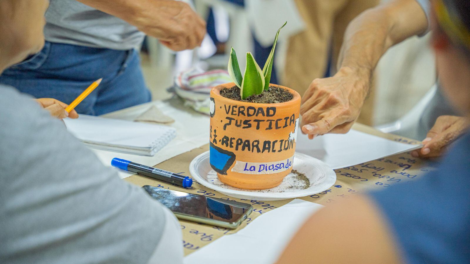Audiencia de seguimiento a las medidas cautelares para la protección de los firmante. Foto: JEP