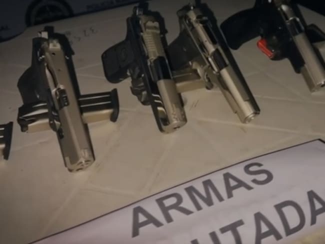 En Santa Marta confiscan cinco armas de fuego provenientes de Venezuela 