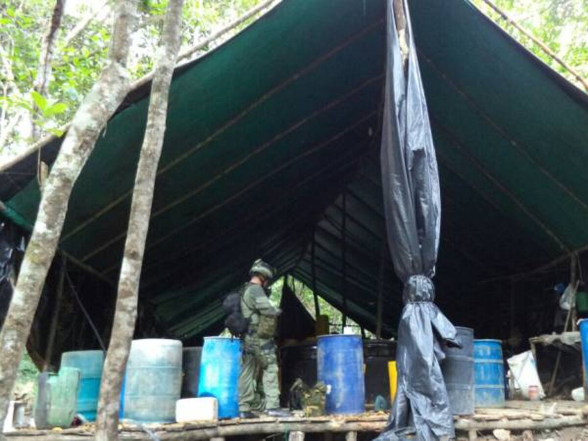 Ejército localiza depósito de explosivos del ELN