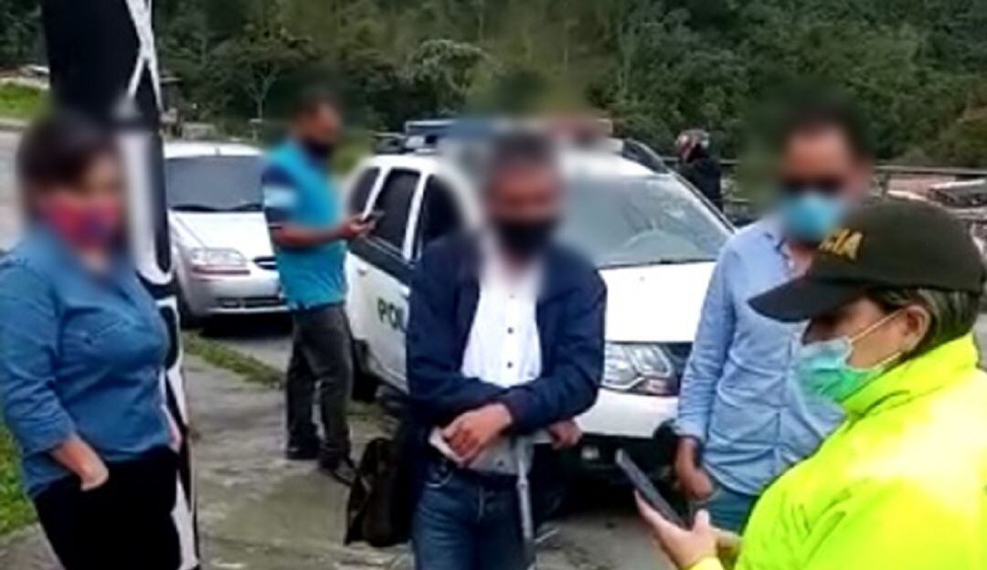 Foto: Policía Metropolitana de Manizales.