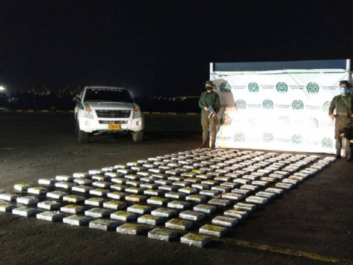 Incautan cinco toneladas de cocaína en puertos del Caribe