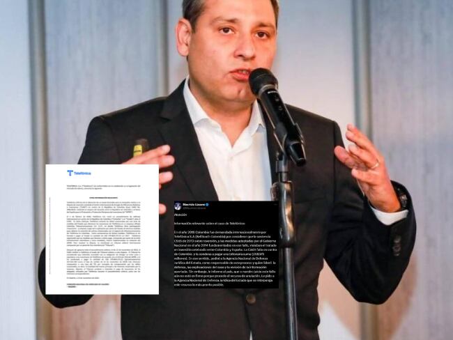 Ministro TIC, Mauricio Lizcano, se pronuncia ante el fallo emitido por la CIAD. ( 2024 )