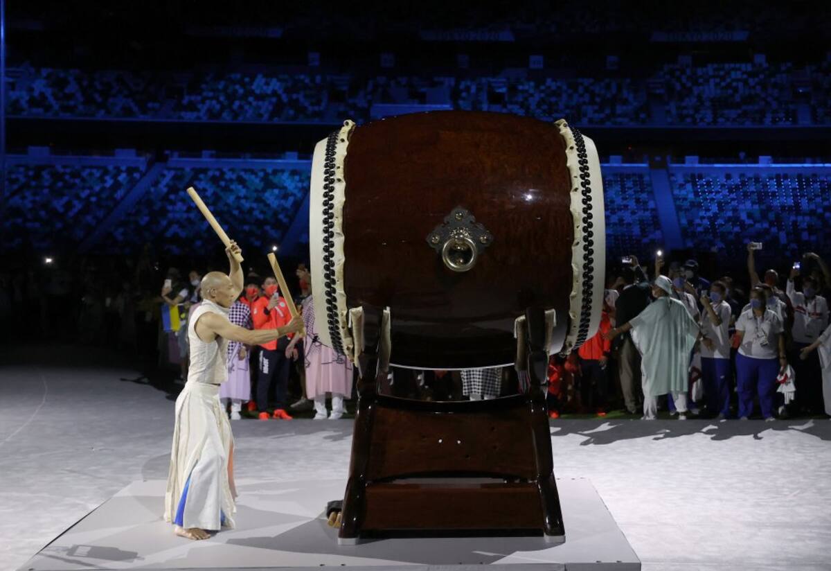 Demostración artística de bailes típicos de Japón