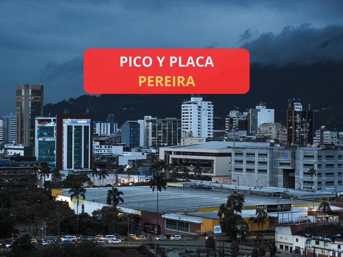 Cómo es el pico y placa en Pereira: Restricción los días 19, 20, 21, 22 y 23 de mayo