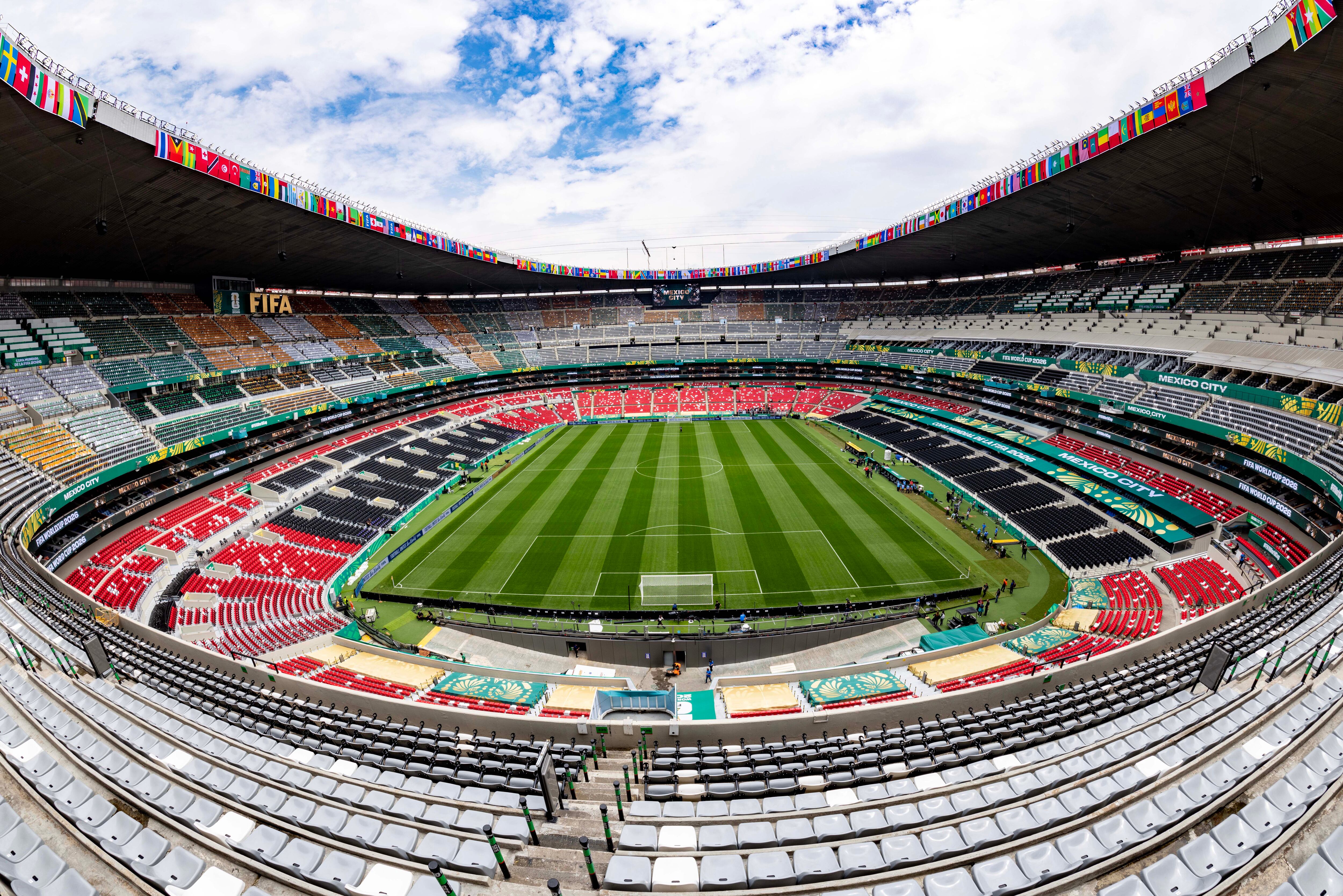 Vista amplia del Estadio Azteca (Photo by VCG/VCG via Getty Images)