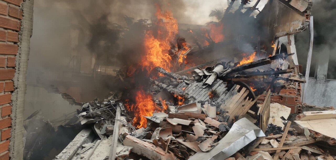 Accidente aéreo en Belén Rosales