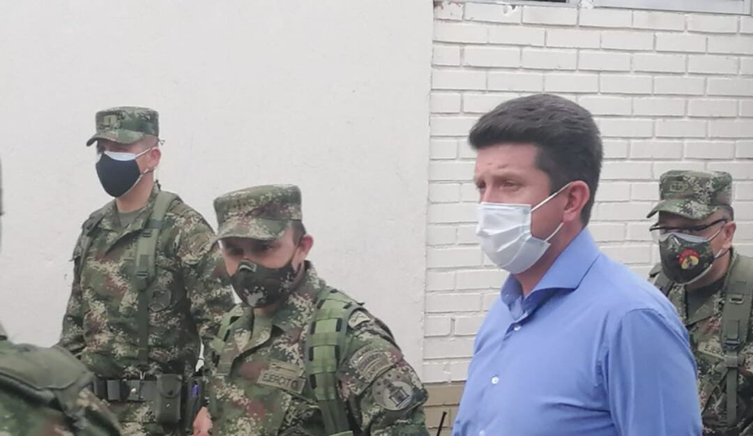 Ministro de defensa en Cúcuta