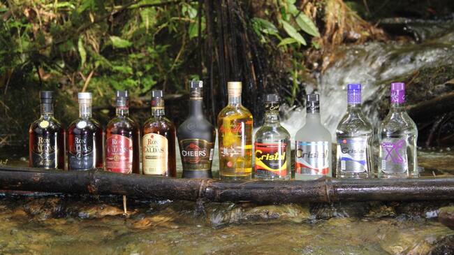 Productos de la licorera caldense