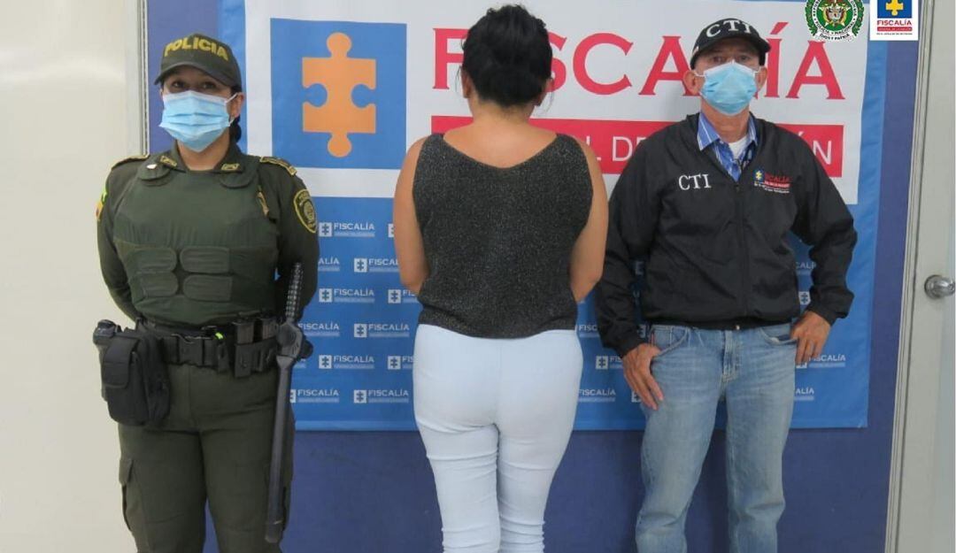 Clara Isabel Ortiz, abogada capturada en Ibagué