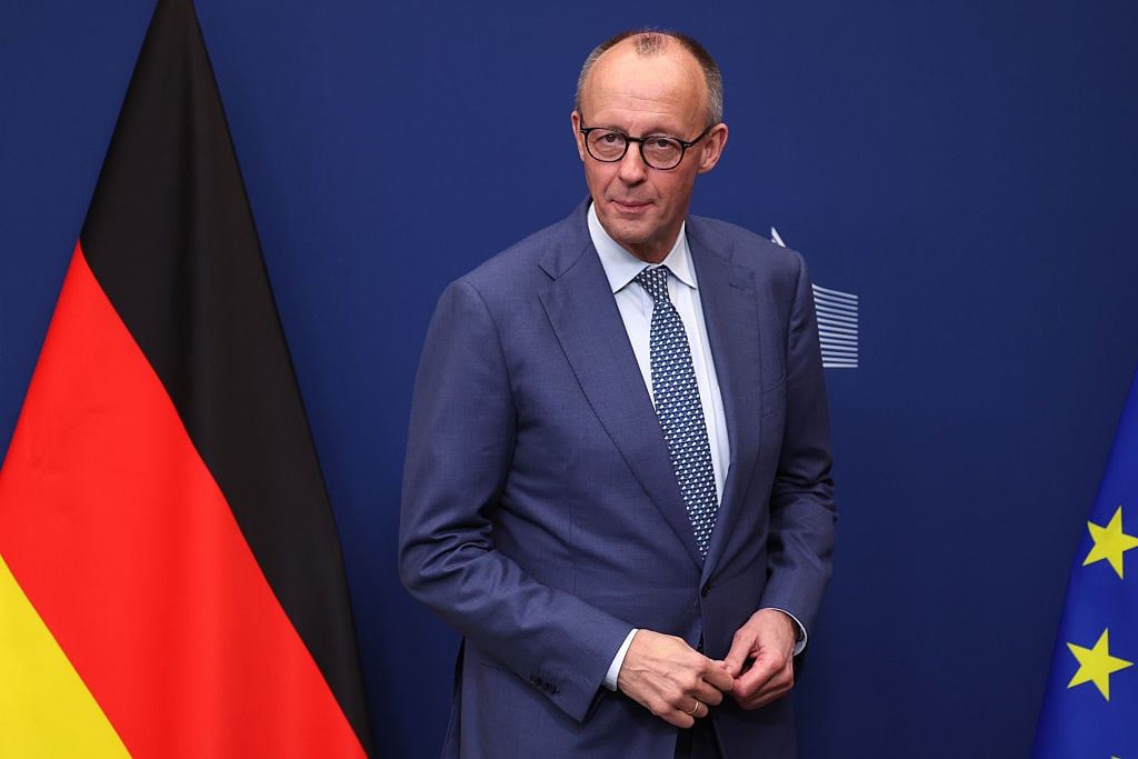 Friedrich Merz, canciller de Alemania. Foto: Omar Havana/Getty Images