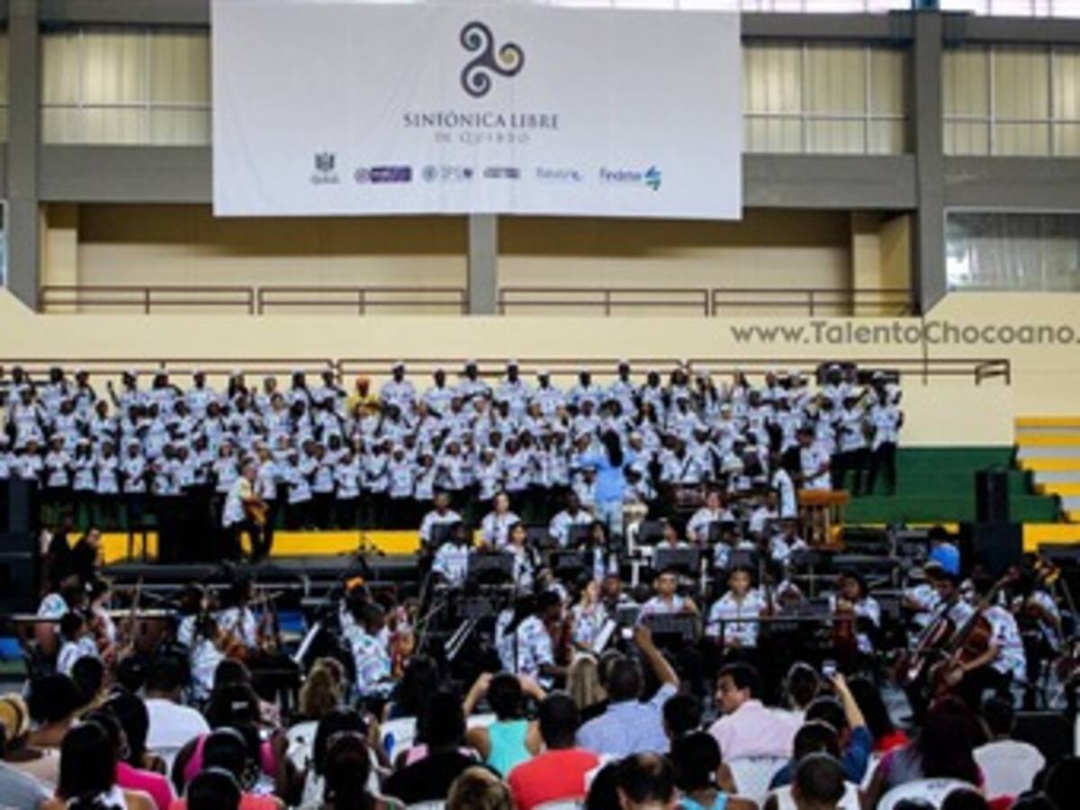 Ahora los niños de Quibdó tienen Orquesta Sinfónica Libre