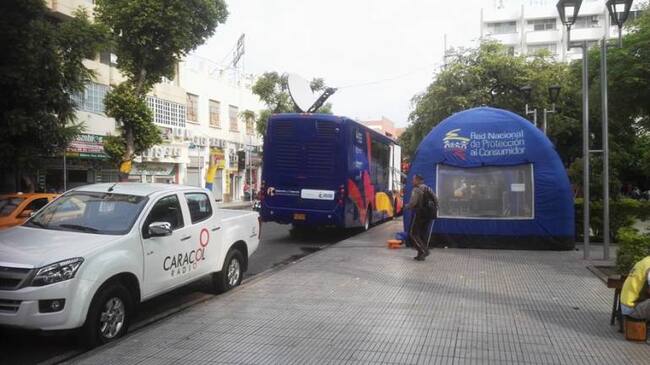 Hasta el viernes 18 de noviembre estará el bus en el parque Santander