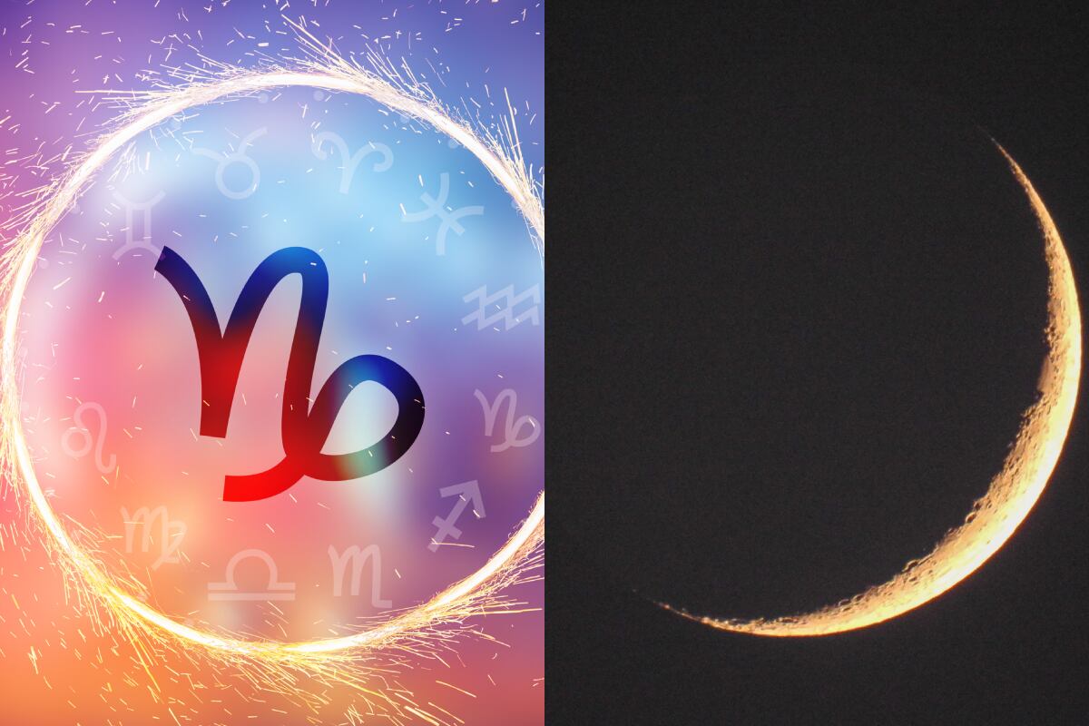 Imagen de referencia, signo Capricornio y luna nueva. Fotos: Getty Images.