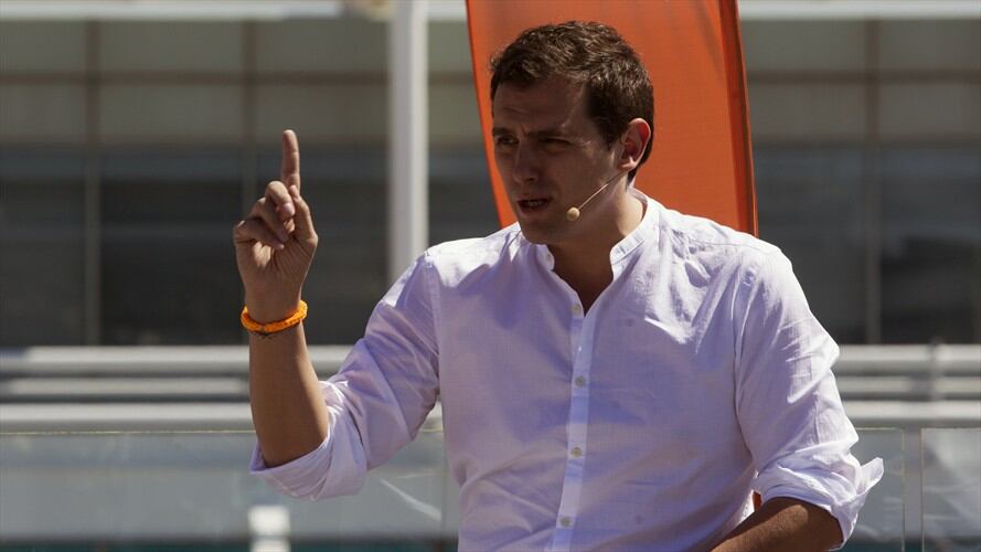 El presidente del partido Ciudadanos, Albert Rivera. Foto: Agencia EFE