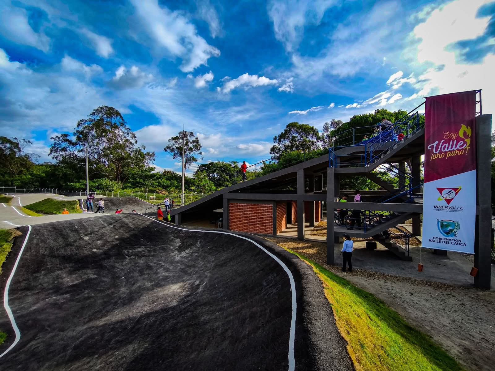 Inauguración pista BMX Florida, Valle