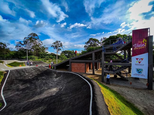 Inauguración pista BMX Florida, Valle