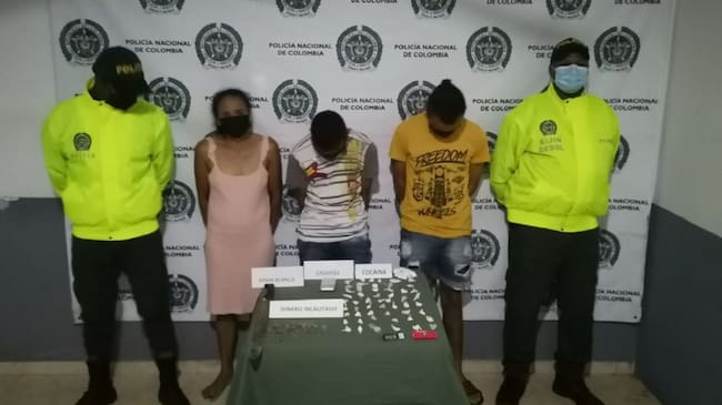 Los operativos se desarrollaron en Mahates y El Carmen de Bolívar, donde fueron capturadas seis personas, entre ellas una mujer