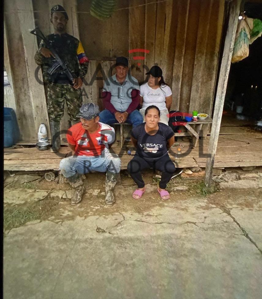 Estas son tres de las cuatro personas masacradas en Remedios, Antioquia, por el frente 4 de las disidencias de Calarcá.